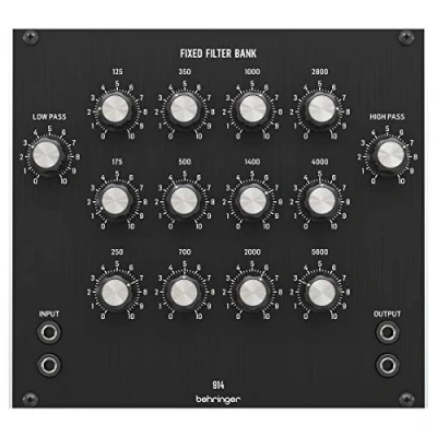 Afbeelding van Behringer 914 Fixed Filter Bank modular synthesizer