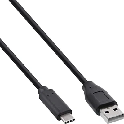 Image de InLine Câble USB 24 pin C (M) pour 2.0 3 A 50 cm noir