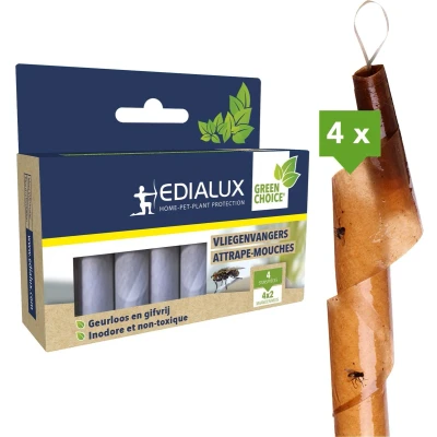 Afbeelding van Vliegen kleefstrips Vliegenvanger van Green Protect