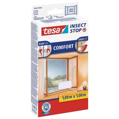 Image de tesa moustiquaire COMFORT pour fenêtre, 1 m x m, blanc