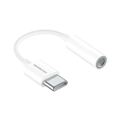 Image de Adaptateur Huawei USB Type C vers Jack 3.5 mm Blanc