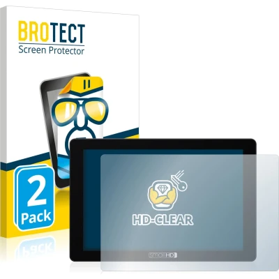 Afbeelding van BROTECT Screenprotector voor SmallHD Cine 7 Folie Beschermfolie transparant (2 Stuks)