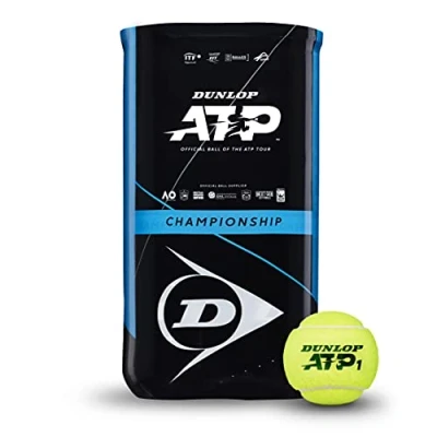 Afbeelding van Dunlop ATP Championship 8 PACK Unisex Tennisbal, Maat: One Size, Gelb