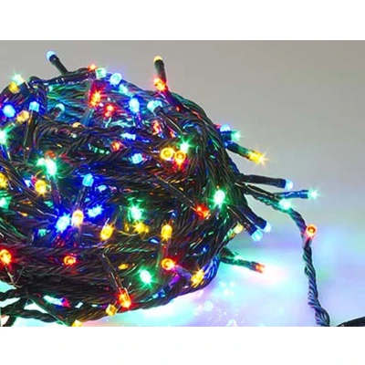 Afbeelding van LED Guirlande 300 veelkleurige lampen Groene draad Modulator 20m 31V