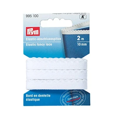 Afbeelding van Prym 995100 Elastische punt, 10 mm, 84% PA 16% EL