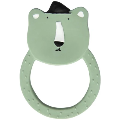 Afbeelding van Trixie Ronde bijtring natuurlijk rubber Mr. Polar Bear