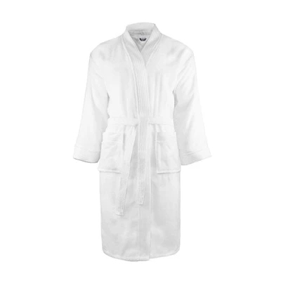 Afbeelding van The One Badjas zonder capuchon 340 gram Wit L/XL