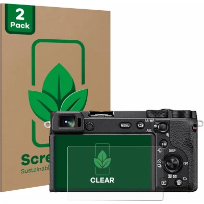 Afbeelding van ScreenLeaf Screenprotector voor Sony Alpha 6600 Duurzame schermbescherming Folie Beschermfolie transparant (2 Stuks)
