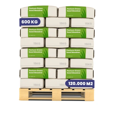Afbeelding van Organifer Weidegraszaad Meadow voor Paarden en Kleinvee (40x = 600 kg 12 ha)