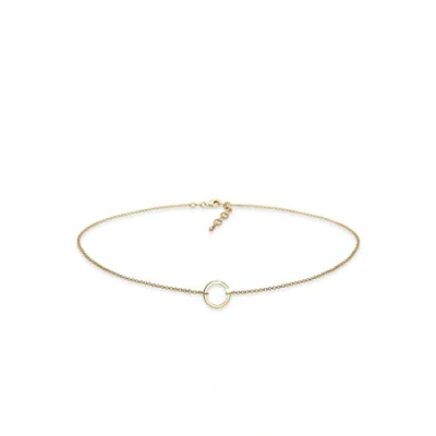 Afbeelding van Elli Choker Ketting, Dames, Maat: 38, Goldfarben