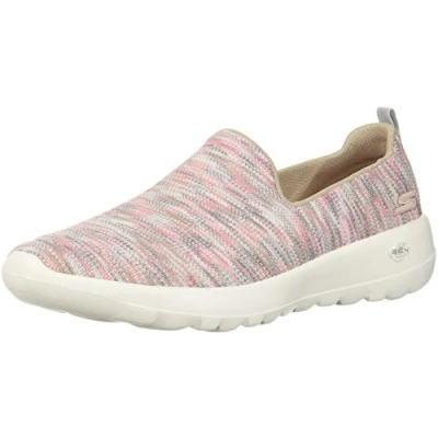 Afbeelding van Skechers Go Walk Joy Terrific Slip on sneakers voor dames, Koraal Taupe