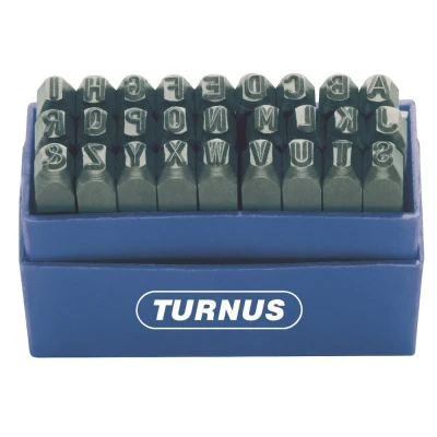 Afbeelding van Turnus slagletter set 3mm