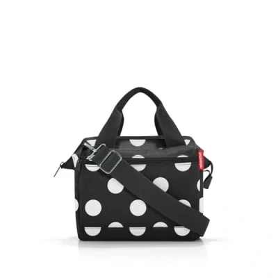 Afbeelding van Reisenthel Allrounder Cross Schoudertas 4L Dots Wit
