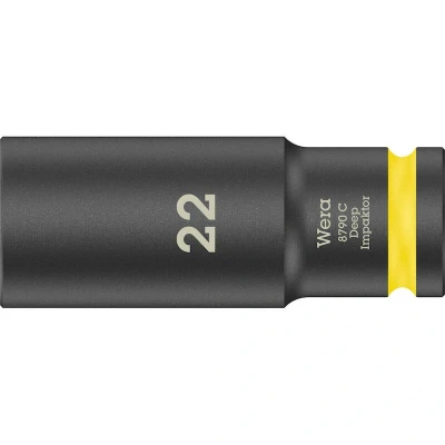 Afbeelding van Wera 8790 C Impaktor Deep 05004838001 Inbus Dopsleutelinzetstuk 22 mm 1/2 (12.5 mm)