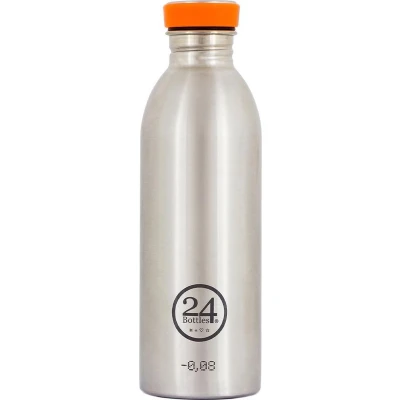Afbeelding van 24Bottles Urban Bottle Basic 500ML Bidon, Maat: One Size, Steel