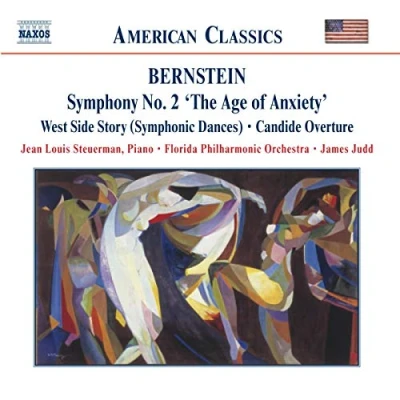 Afbeelding van Jean Louis Steuerman, Florida Philharmonic Orchestra, James Judd Bernstein: Symphony No.2 The Age Of Anxiety (CD)