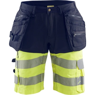 Afbeelding van Blaklader High Vis short 1596 1811 Marine/High Geel C60