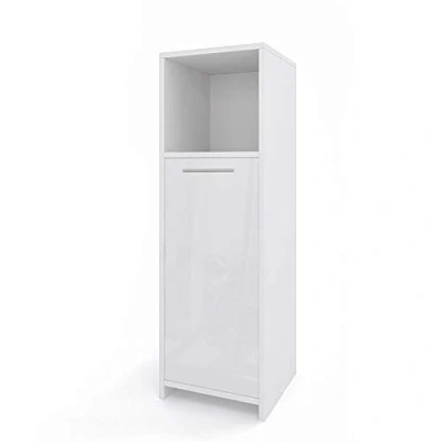Afbeelding van Vicco Halfhoge kast Kiko, Wit/Wit, 30 x 95 cm
