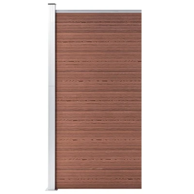 Afbeelding van Schuttingpaneel 95x186 cm HKC bruin