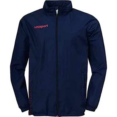 Afbeelding van Uhlsport Score Regenjas Marine Fluo Rood Maat 2XL