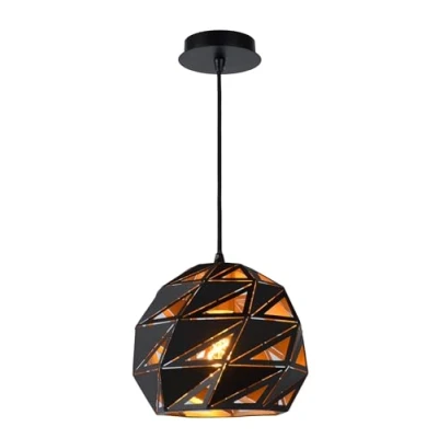Afbeelding van Lucide MALUNGA Hanglamp 1xE27 Zwart