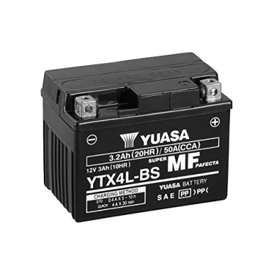 Afbeelding van Yuasa Battery Maintenance Free Factory Activated Ytx4L Fa