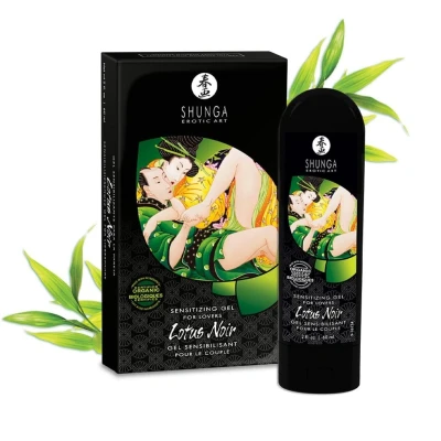 Afbeelding van Shunga Lotus Noir Sensitizing Gel GRATIS TOY bij iedere bestelling v.a. 40,