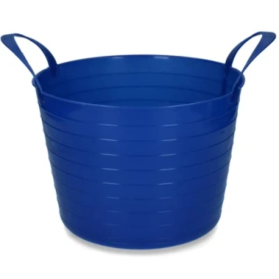 Afbeelding van Flexibele emmer blauw 40l