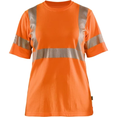Afbeelding van Blaklader 3502 2537 Dames T shirt High Vis Oranje