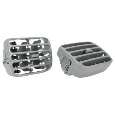 Afbeelding van FINAO AUTOPARTS® 2 ventilatieroosters in het midden van dashboard grijs voor Clio II
