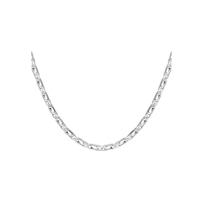 Afbeelding van Lucardi Silver Ketting silvercoloured, Heren, Maat: 70, Silver/coloured