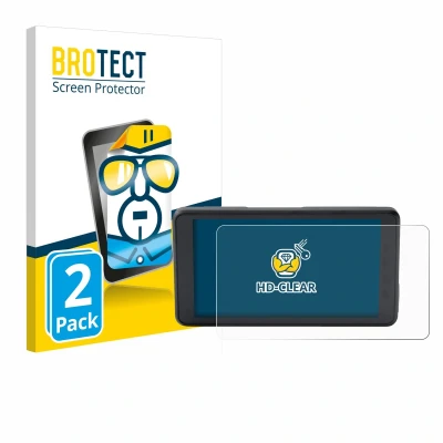 Afbeelding van BROTECT Screenprotector voor BMW ConnectedRide Navigator 2024 Folie Beschermfolie transparant (2 Stuks)