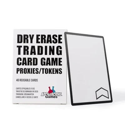 Afbeelding van Apostrophe Games Set van 40 MTG chips, droog uitwisbaar, voor verzamelkaartspellen, stuks