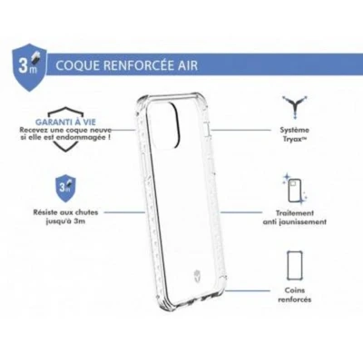 Afbeelding van Force Case, Versterkte hoes Geschikt voor Apple iPhone 11 Pro AIR, Transparant
