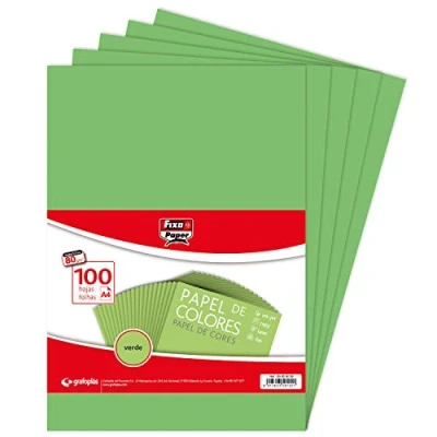 Afbeelding van Fixo Paper 65009220 A4 papier, 80 g, groen, 100 vel
