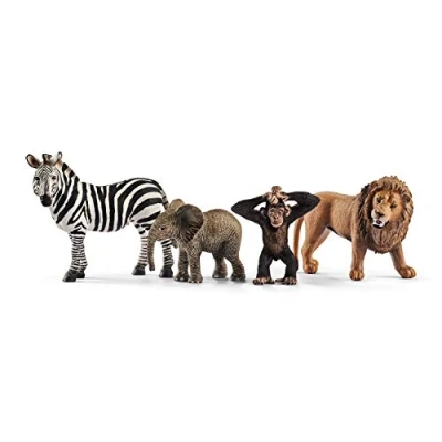 Afbeelding van Schleich wild life wilde dieren 4st