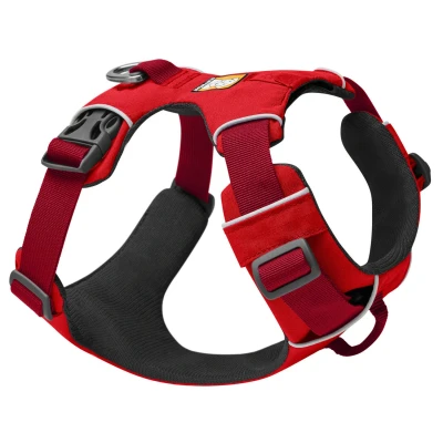 Afbeelding van Ruffwear Front Range Harness Rood Hondenharnas 43 56 cm