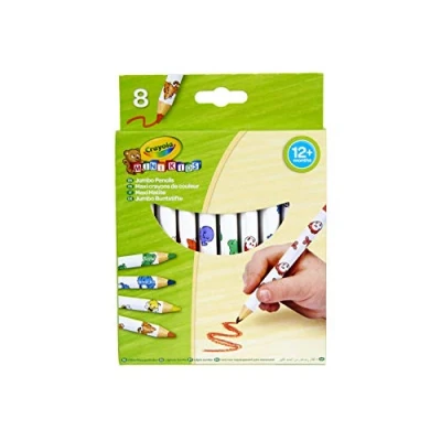 Image de 8 Maxi Crayons de couleur Crayola