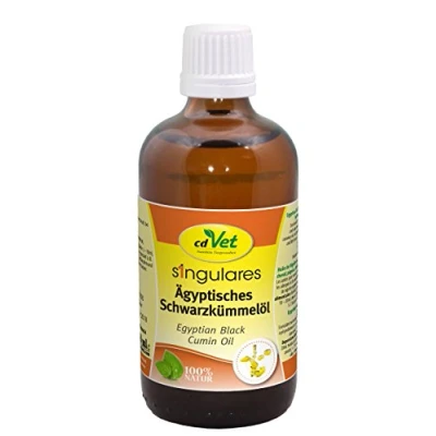 Afbeelding van 100ml cdVet Singular Egyptian Black Cumin Oil Aanvullend voer voor honden