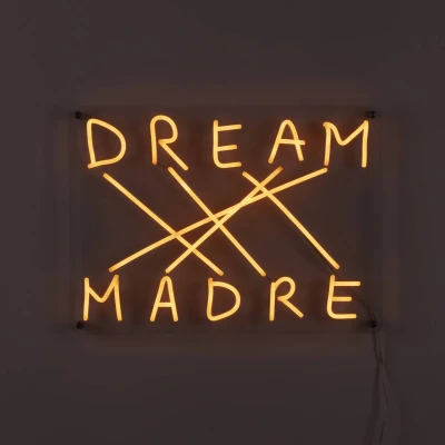 Afbeelding van LED decoratie wandlamp Dream Madre, geel