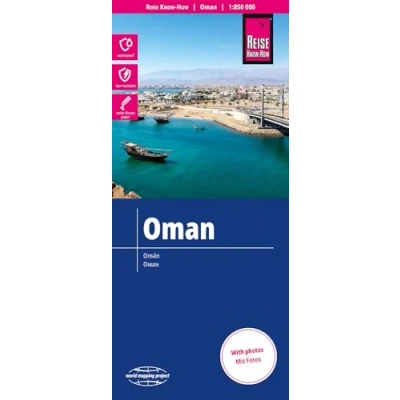 Afbeelding van Reise Know How Landkarte Oman 1:850.000
