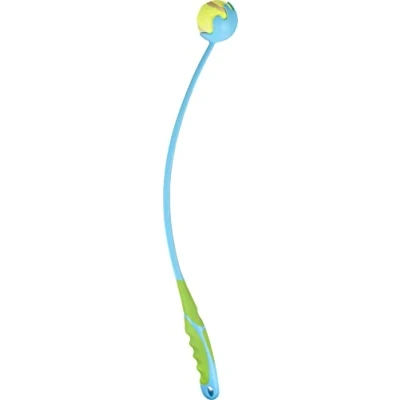 Afbeelding van Flamingo Spector Speelgoed Honden Shooter Blauw/groen 68cm 1st