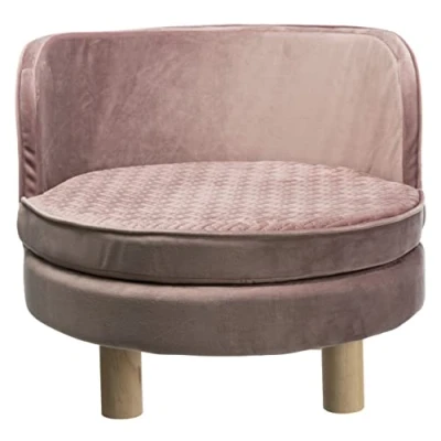 Afbeelding van Trixie Hondenmand Sofa Livia Roze 48X48X40 CM