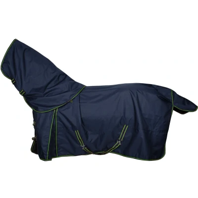 Afbeelding van Pagony Outdoordeken Lloro met losse hals 200gr donkerblauw maat:195