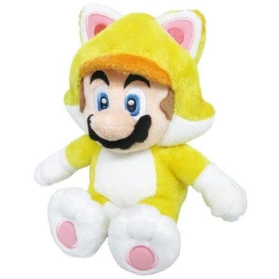 Image de Peluche Chat Mario 25 cm