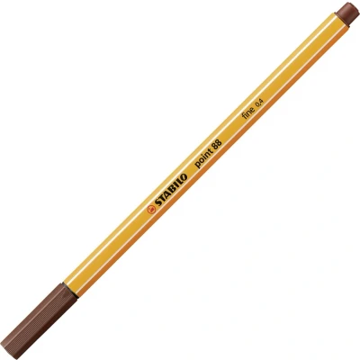 Afbeelding van Stabilo Point 88 Fineliner, Bruin Fineliner