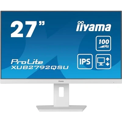 Afbeelding van Iiyama ProLite XUB2792QSU W6 LCD monitor Energielabel F (A G) 68.6 cm (27 inch) 2560 x 1440 Pixel 16:9 0.4 ms HDMI, DisplayPort, Hoofdtelefoon (3.5 mm