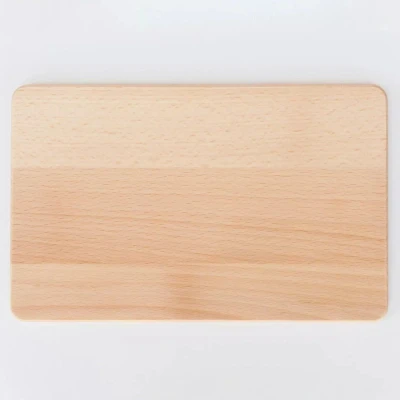 Afbeelding van HOCHO Ontbijtplank Beukenhout 240x150x9mm Compact en Duurzaam
