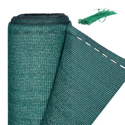 Afbeelding van Relaxdays zichtbreeknet groen 200 cm zichtdoek tuinhekbekleding privacydoek 2,0 x 25 meter