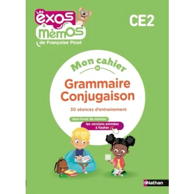Afbeelding van Exos et memoc ce2 mon cahier de grammaire conjugaison